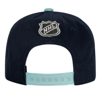 Seattle Kraken dziecięca czapka flat Essentials Deadstock Snapback