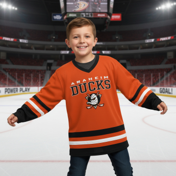 Anaheim Ducks dziecięca koszulka meczowa Fashion Hockey Jersey