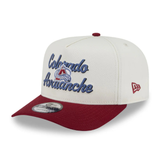 Colorado Avalanche czapka baseballówka New Era 950AF Chainstitch white