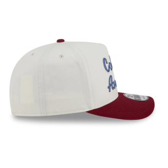 Colorado Avalanche czapka baseballówka New Era 950AF Chainstitch white