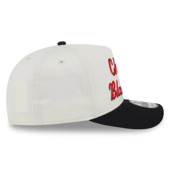 Chicago Blackhawks czapka baseballówka New Era 950AF Chainstitch white