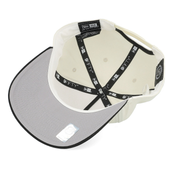 Boston Bruins czapka baseballówka New Era 950AF Chainstitch white