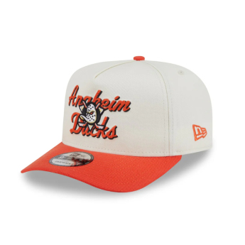 Anaheim Ducks czapka baseballówka New Era 950AF Chainstitch white