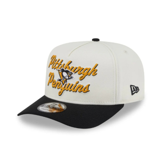 Pittsburgh Penguins czapka baseballówka New Era 950AF Chainstitch white