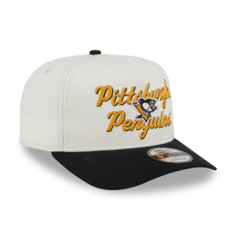 Pittsburgh Penguins czapka baseballówka New Era 950AF Chainstitch white