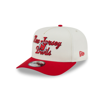 New Jersey Devils czapka baseballówka New Era 950AF Chainstitch white
