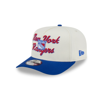 New York Rangers czapka baseballówka New Era 950AF Chainstitch white