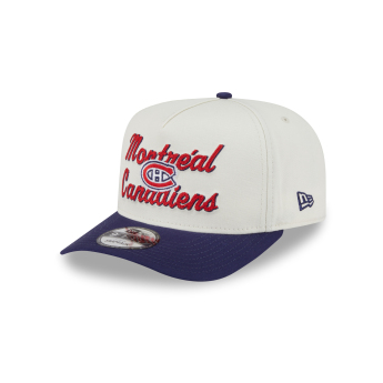 Montreal Canadiens czapka baseballówka New Era 950AF Chainstitch white