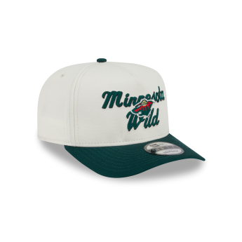 Minnesota Wild czapka baseballówka New Era 950AF Chainstitch white