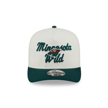 Minnesota Wild czapka baseballówka New Era 950AF Chainstitch white