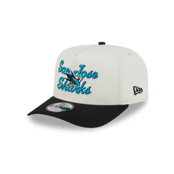 San Jose Sharks czapka baseballówka New Era 950AF Chainstitch white