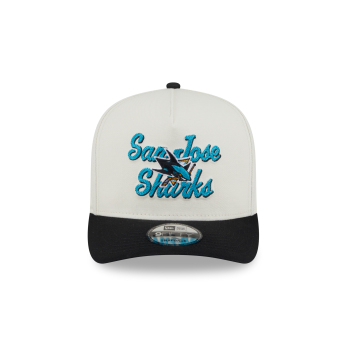 San Jose Sharks czapka baseballówka New Era 950AF Chainstitch white