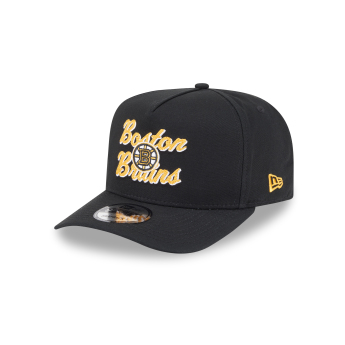 Boston Bruins czapka baseballówka New Era 950AF Chainstitch black