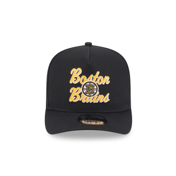 Boston Bruins czapka baseballówka New Era 950AF Chainstitch black