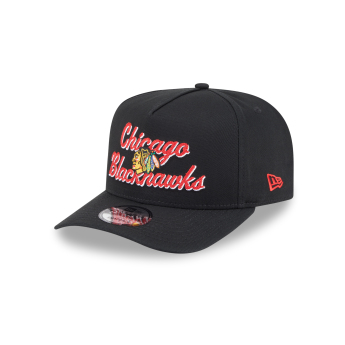 Chicago Blackhawks czapka baseballówka New Era 950AF Chainstitch black