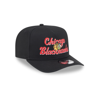 Chicago Blackhawks czapka baseballówka New Era 950AF Chainstitch black
