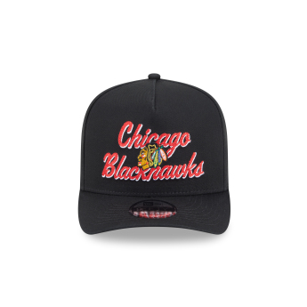 Chicago Blackhawks czapka baseballówka New Era 950AF Chainstitch black