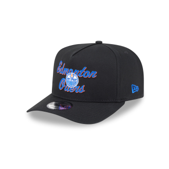 Edmonton Oilers czapka baseballówka New Era 950AF Chainstitch black