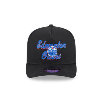 Edmonton Oilers czapka baseballówka New Era 950AF Chainstitch black