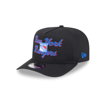 New York Rangers czapka baseballówka New Era 950AF Chainstitch black