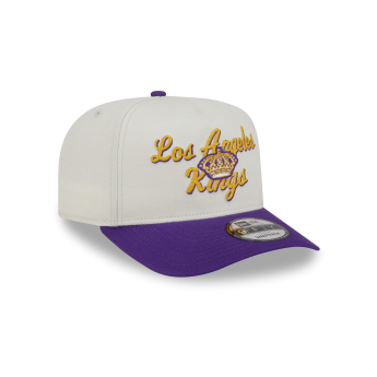 Los Angeles Kings czapka baseballówka New Era 950AF Chainstitch white-yellow