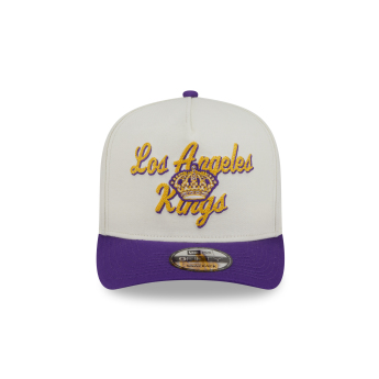 Los Angeles Kings czapka baseballówka New Era 950AF Chainstitch white-yellow