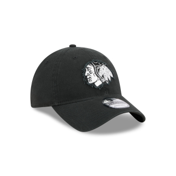 Chicago Blackhawks czapka baseballówka New Era 920 Stamp balck