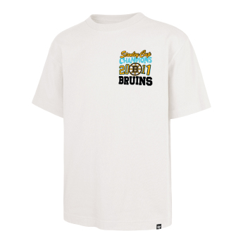 Boston Bruins koszulka męska Starside 47 Foundation Tee white