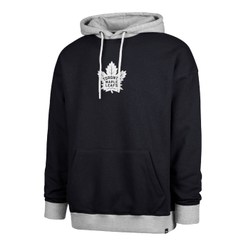 Toronto Maple Leafs męska bluza z kapturem 47 Patch Drop Shoulder Hood black