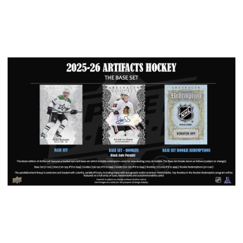 NHL pudełka karty hokejowe NHL 2025-26 Upper Deck Artifacts Hockey Hobby Box