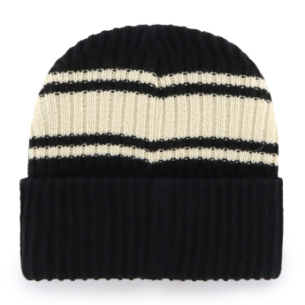 Boston Bruins czapka zimowa Harbor Stripe 47 Cuff Knit Black