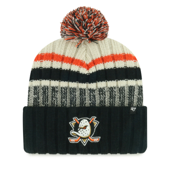 Anaheim Ducks czapka zimowa Long Range 47 Cuff Knit Natural