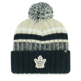 Toronto Maple Leafs czapka zimowa Long Range 47 Cuff Knit Natural