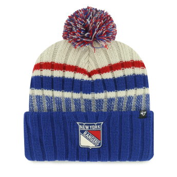 New York Rangers czapka zimowa Long Range 47 Cuff Knit Natural