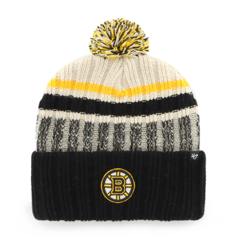 Boston Bruins czapka zimowa Long Range 47 Cuff Knit Natural