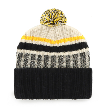 Boston Bruins czapka zimowa Long Range 47 Cuff Knit Natural