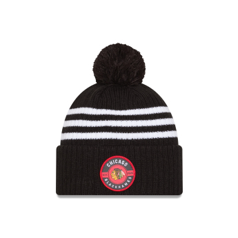 Chicago Blackhawks czapka zimowa New Era Cold Winter