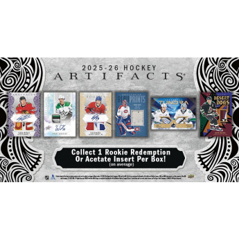 NHL pudełka karty hokejowe NHL 2025-26 Upper Deck Artifacts Blaster Box
