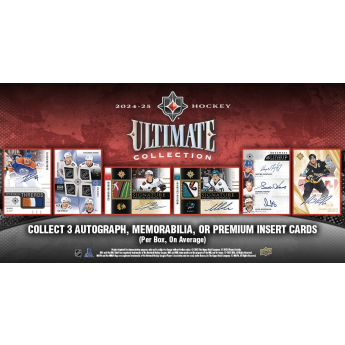 NHL pudełka karty hokejowe NHL 2024-25 Upper Deck Ultimate Hobby Box