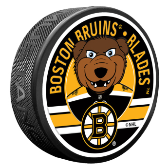 Boston Bruins krążek Blades Mascot Textured