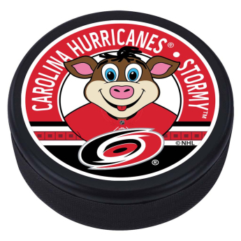 Carolina Hurricanes krążek Stormy Mascot Textured