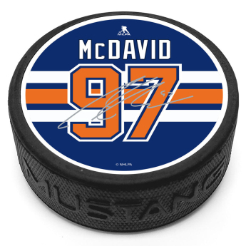 Edmonton Oilers krążek Replica Signature - Connor McDavid