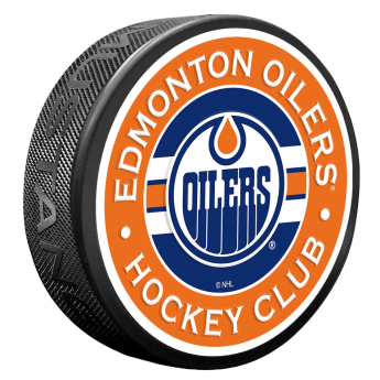 Edmonton Oilers krążek Stripe Design