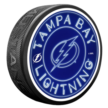 Tampa Bay Lightning krążek Neon