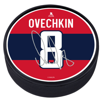 Washington Capitals krążek Replica Signature - Alex Ovechkin