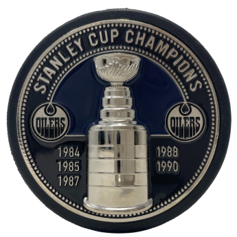 Edmonton Oilers krążek Ultra 3D Stanley Cup Medallion