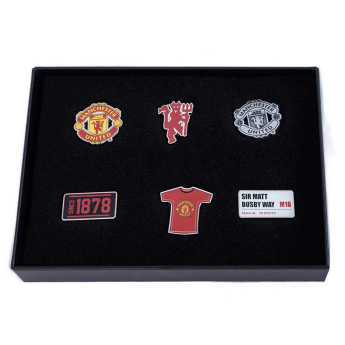 Manchester United zestaw pinesek 6pc