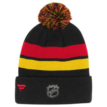 Vancouver Canucks czapka zimowa dziecięca Cuffed Beanie With Pom black