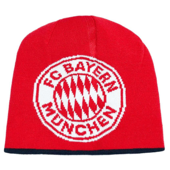 Bayern Monachium czapka zimowa Big logo double-sided