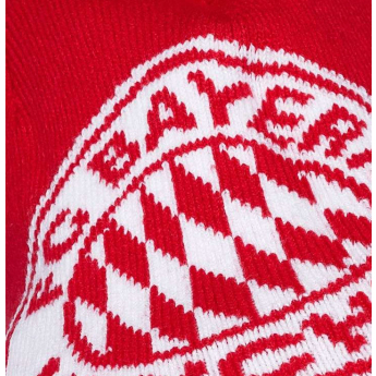 Bayern Monachium czapka zimowa Big logo double-sided